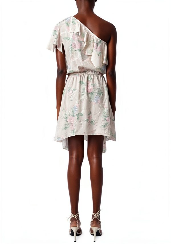 Zadig Voltaire Silk Dress Mastic Womens Luxury Fashion-1