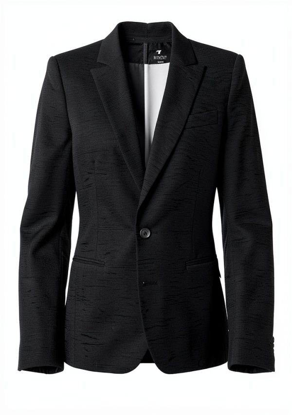 Zadig Voltaire Blazer Womens Black Tiger Stripe ZDV68-4