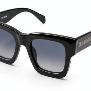 Zadig Voltaire SZV421 Sunglasses Shiny Black Womens Eyewear-0