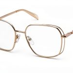 Zadig Voltaire Eyeglass Frame Shiny Rose Gold Womens-0