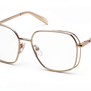 Zadig Voltaire Eyeglass Frame Shiny Rose Gold Womens-0