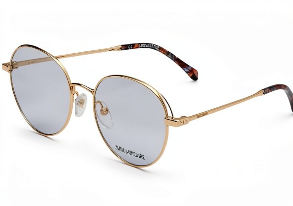 Zadig Voltaire Womens Glasses Shiny Rose Gold VZV290-0