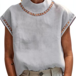 Callie Richards Womens Tunic Tops Casual Comfort Fit-0