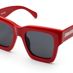 Zadig Voltaire SZV421 Sunglasses Shiny Full Red Women-0