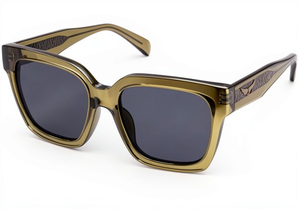 ZADIG VOLTAIRE SZV407 Womens Sunglasses Square Acetate-0