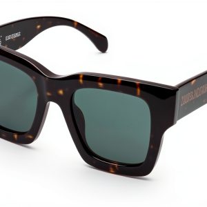 Zadig Voltaire SZV421 Sunglasses Shiny Dark Havana Womens-0