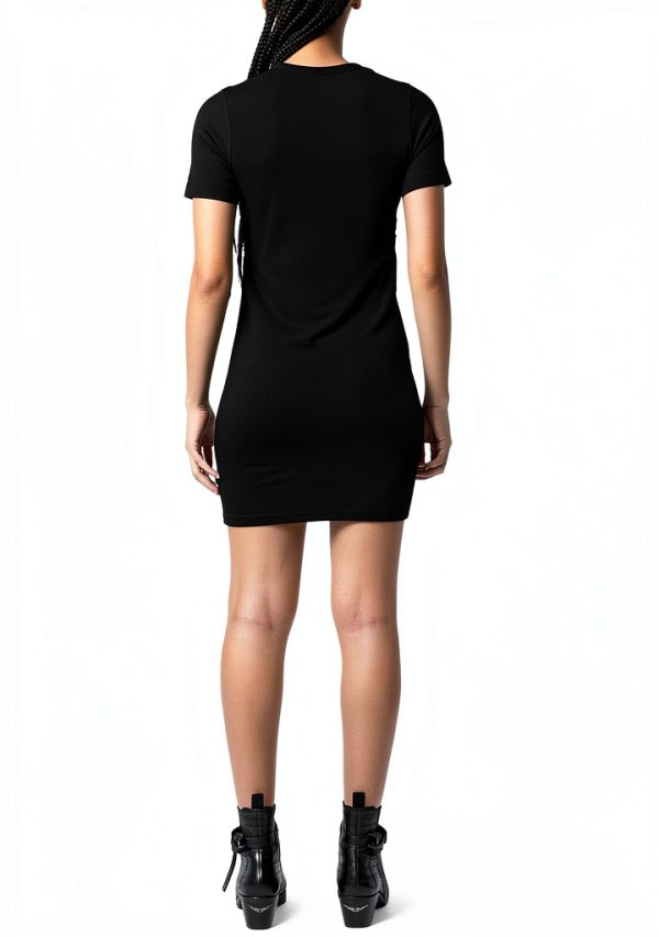 Zadig Voltaire Mara Mini Dress Noir Womens Short Jersey-1