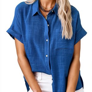 Women's Fuschia Tops for Summer-0